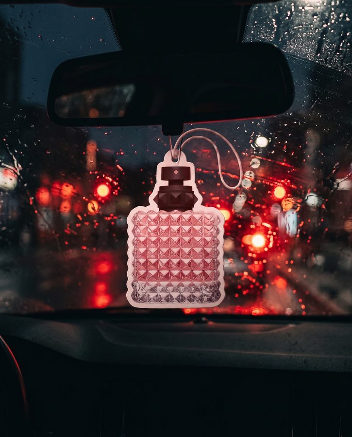 AirCharm in a customer car