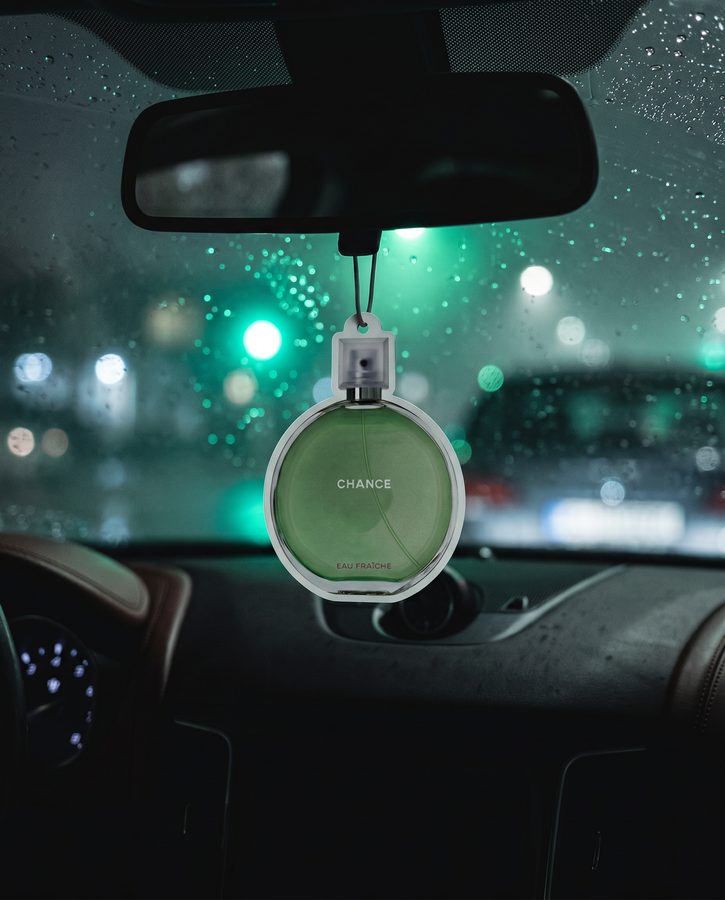 AirCharm in a customer car