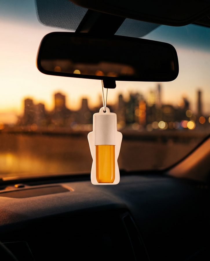 AirCharm in a customer car