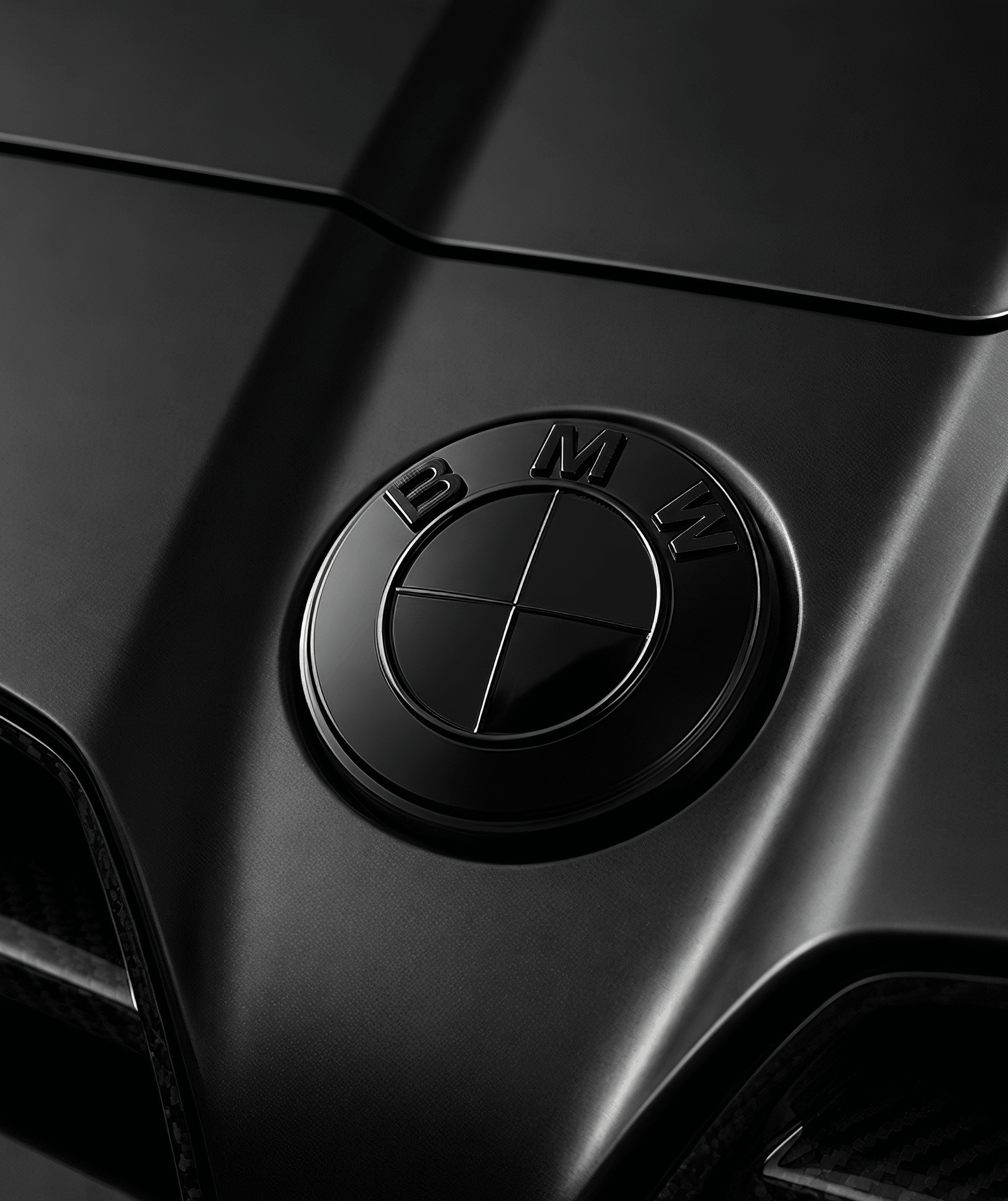 Black Crystal Custom Badge — REVMODE custom roundel badge