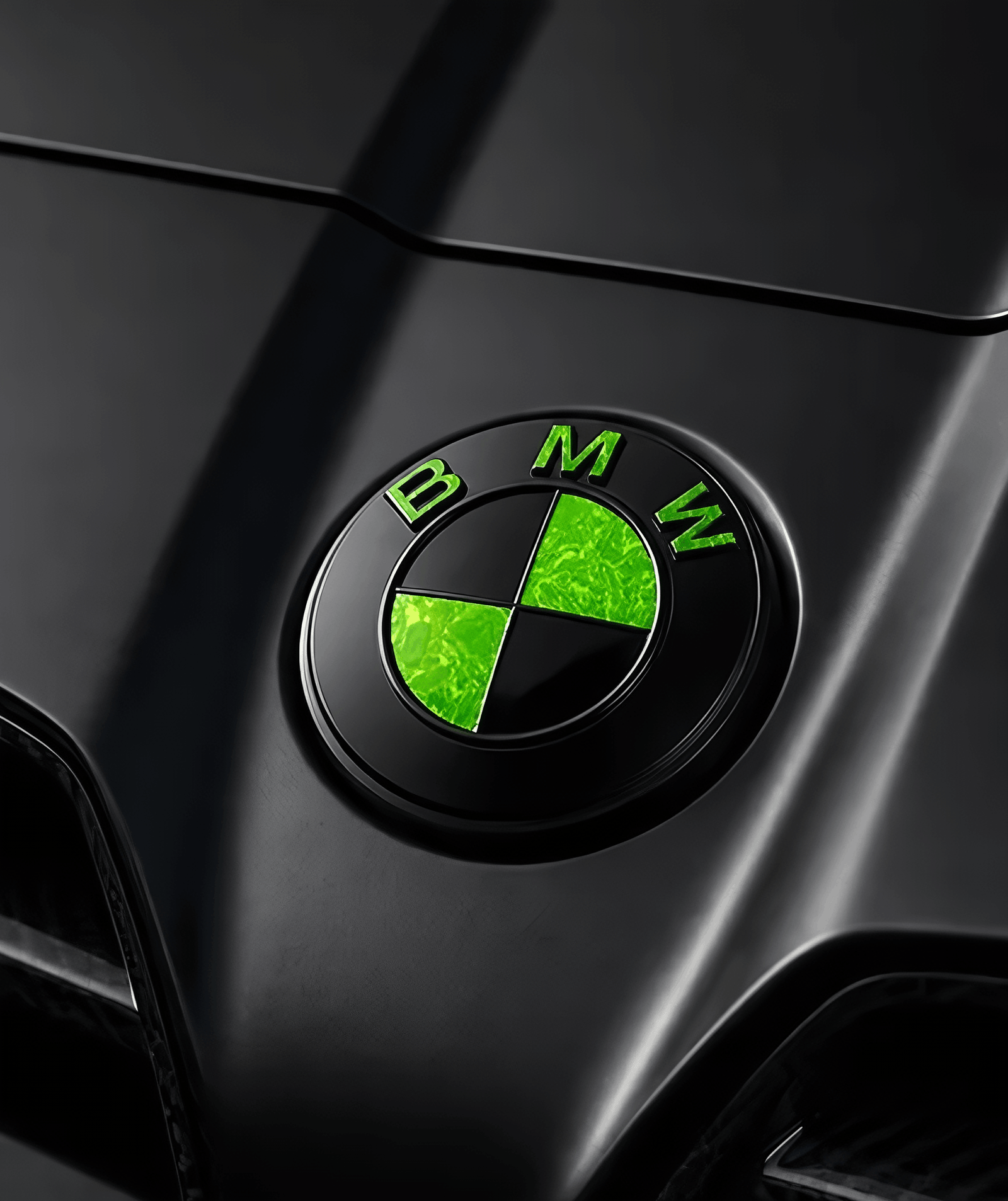 Green Poison Custom Badge — REVMODE custom roundel badge