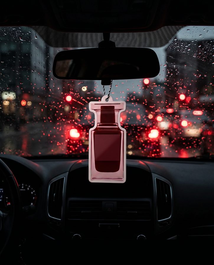 AirCharm in a customer car